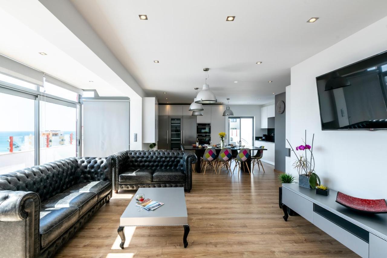 Appartement Luxueux 4 Pieces, Terrasse 120M2 Vue Mer Praia Da Rocha Portimão Exteriör bild