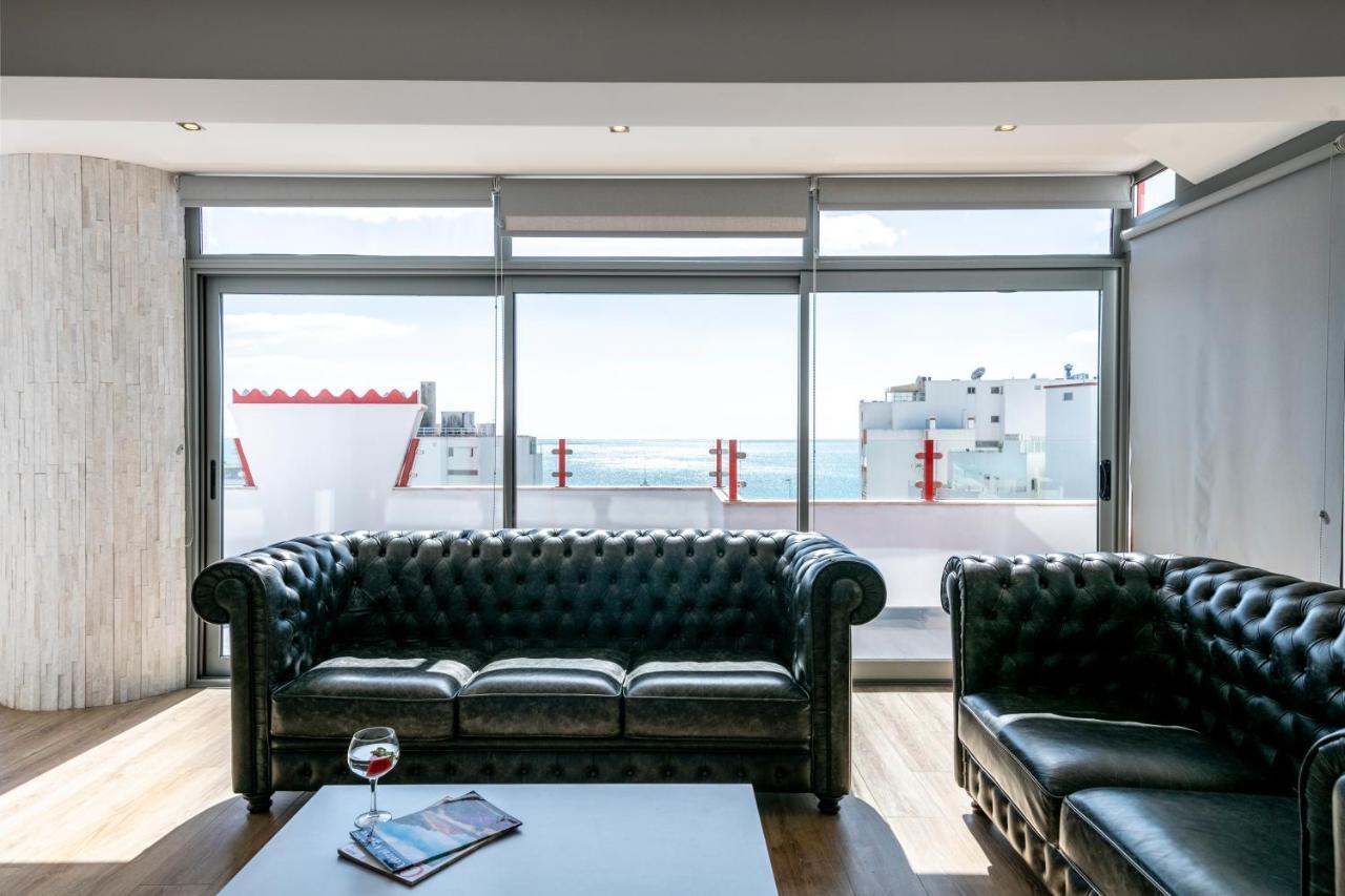 Appartement Luxueux 4 Pieces, Terrasse 120M2 Vue Mer Praia Da Rocha Portimão Exteriör bild