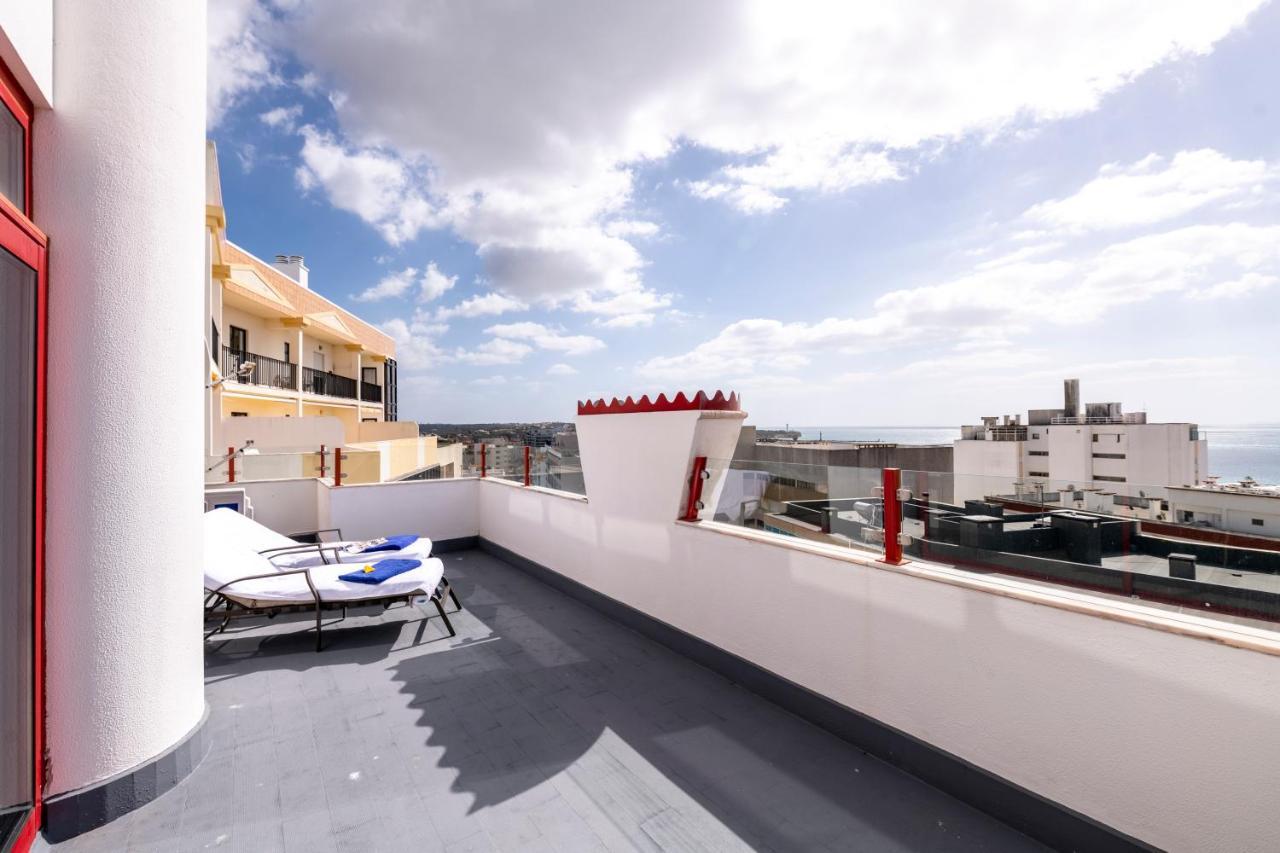 Appartement Luxueux 4 Pieces, Terrasse 120M2 Vue Mer Praia Da Rocha Portimão Exteriör bild