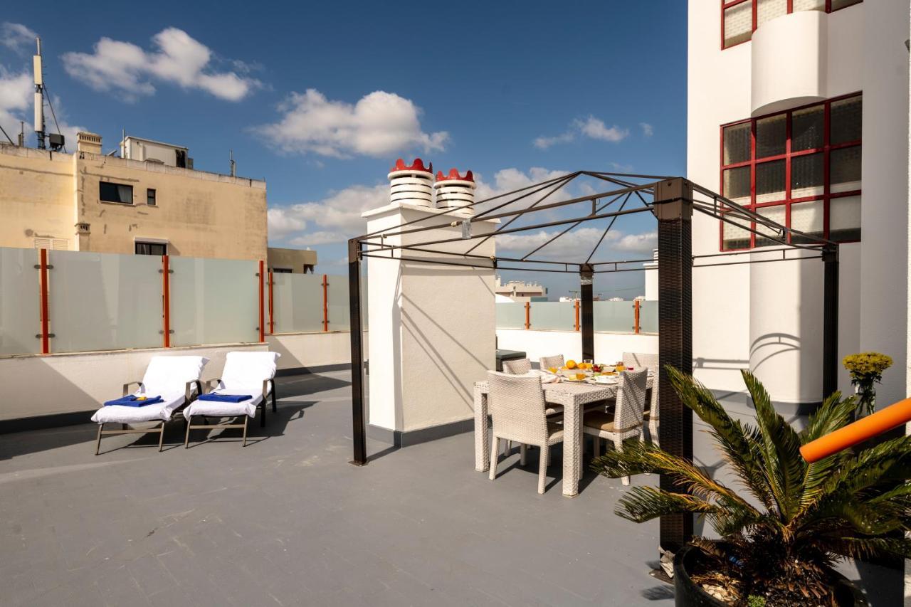 Appartement Luxueux 4 Pieces, Terrasse 120M2 Vue Mer Praia Da Rocha Portimão Exteriör bild