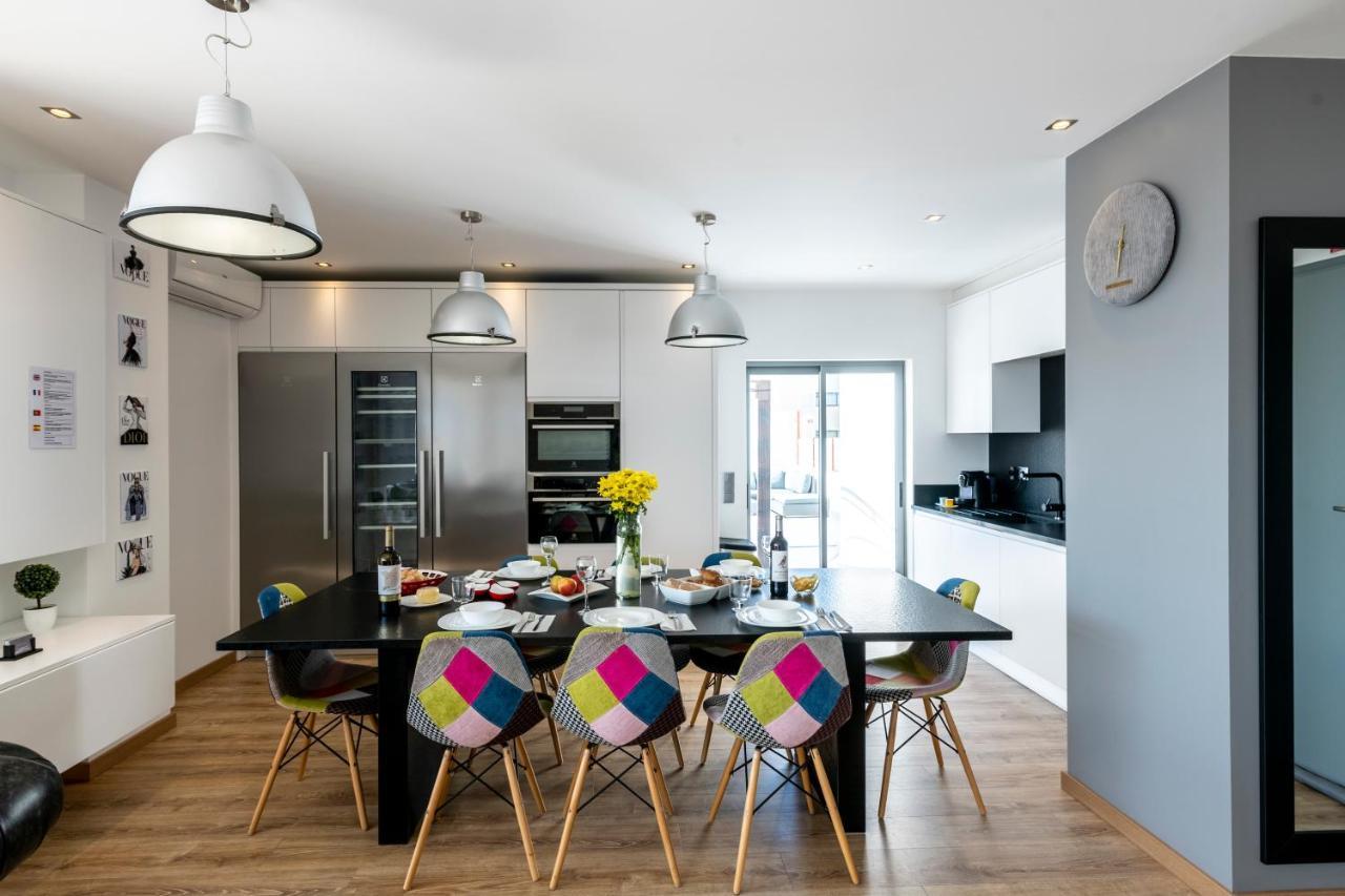 Appartement Luxueux 4 Pieces, Terrasse 120M2 Vue Mer Praia Da Rocha Portimão Exteriör bild